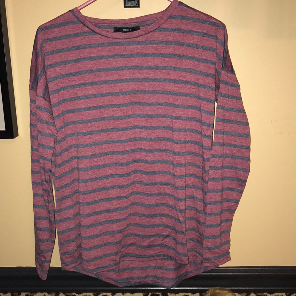 Long sleeve striped shirt